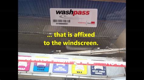 rfid chip car wash|car wash plate identification.